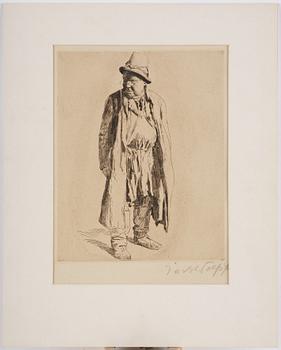 Erich Wolfsfeld, Tre stycken etsningar.