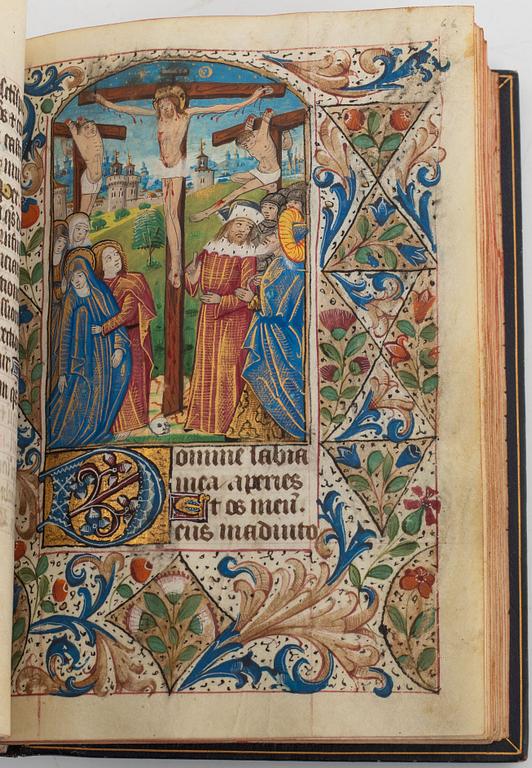 Book of Hours, in Latin and French, illuminated manuscript on vellum
[France (probably Rouen), c. 1470].