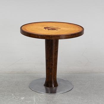 A 1930's birch table.