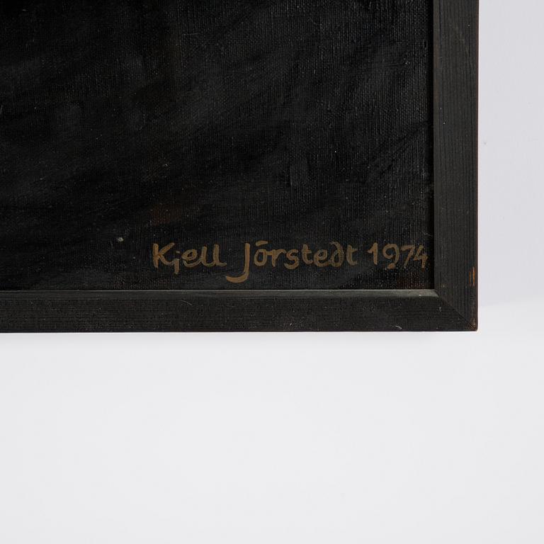 Kjell Jörstedt, olja på duk, signerad Kjell Jörstedt och daterad 1974.