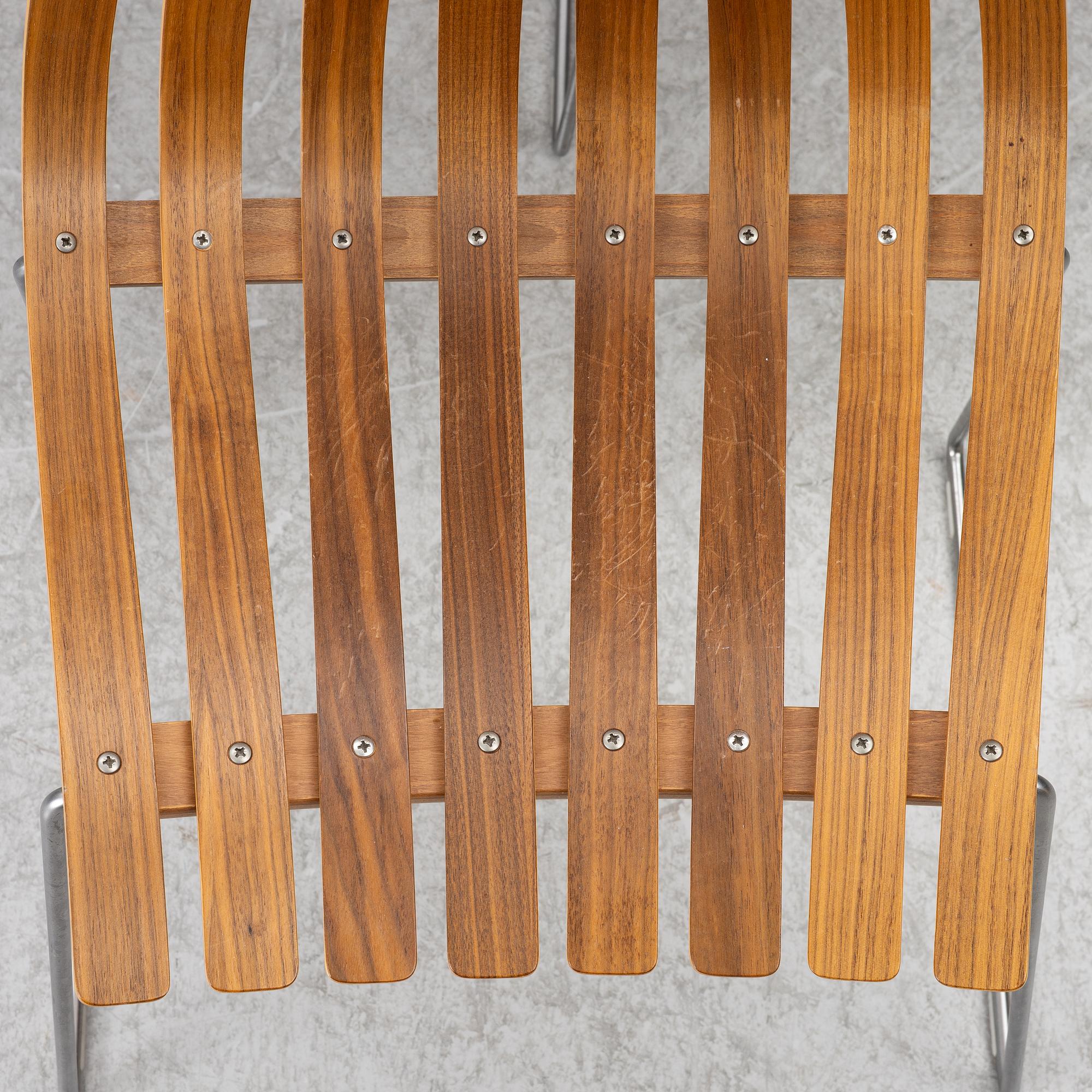 Hans Brattrud, ten chairs, 'Scandia Junior', Hove Möbler, Norway.