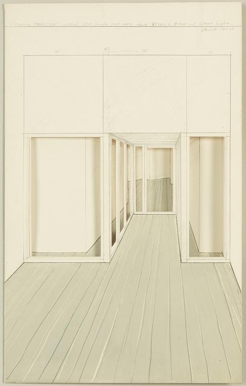 Christo, "Store Front".