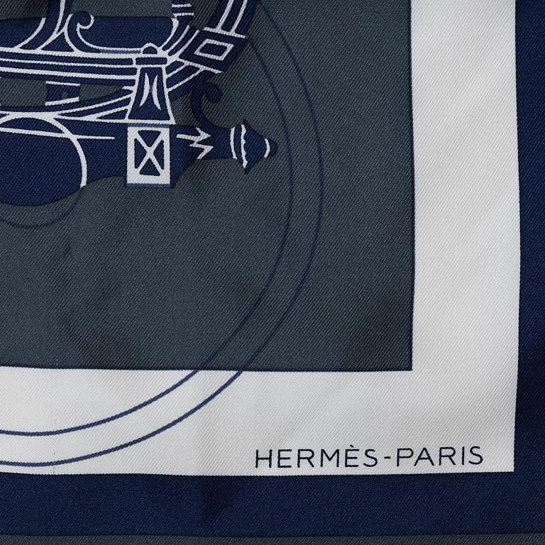 Hermès, scarf, "Ex Libris".