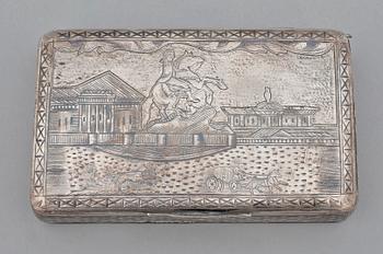 DOSA, silver, Moskva, Ryssland. 1800-talets slut. Ca 95g.