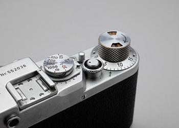 KAMERA, Leica, IIIf, nr 552036. Tyskland, 1900-talets mitt.