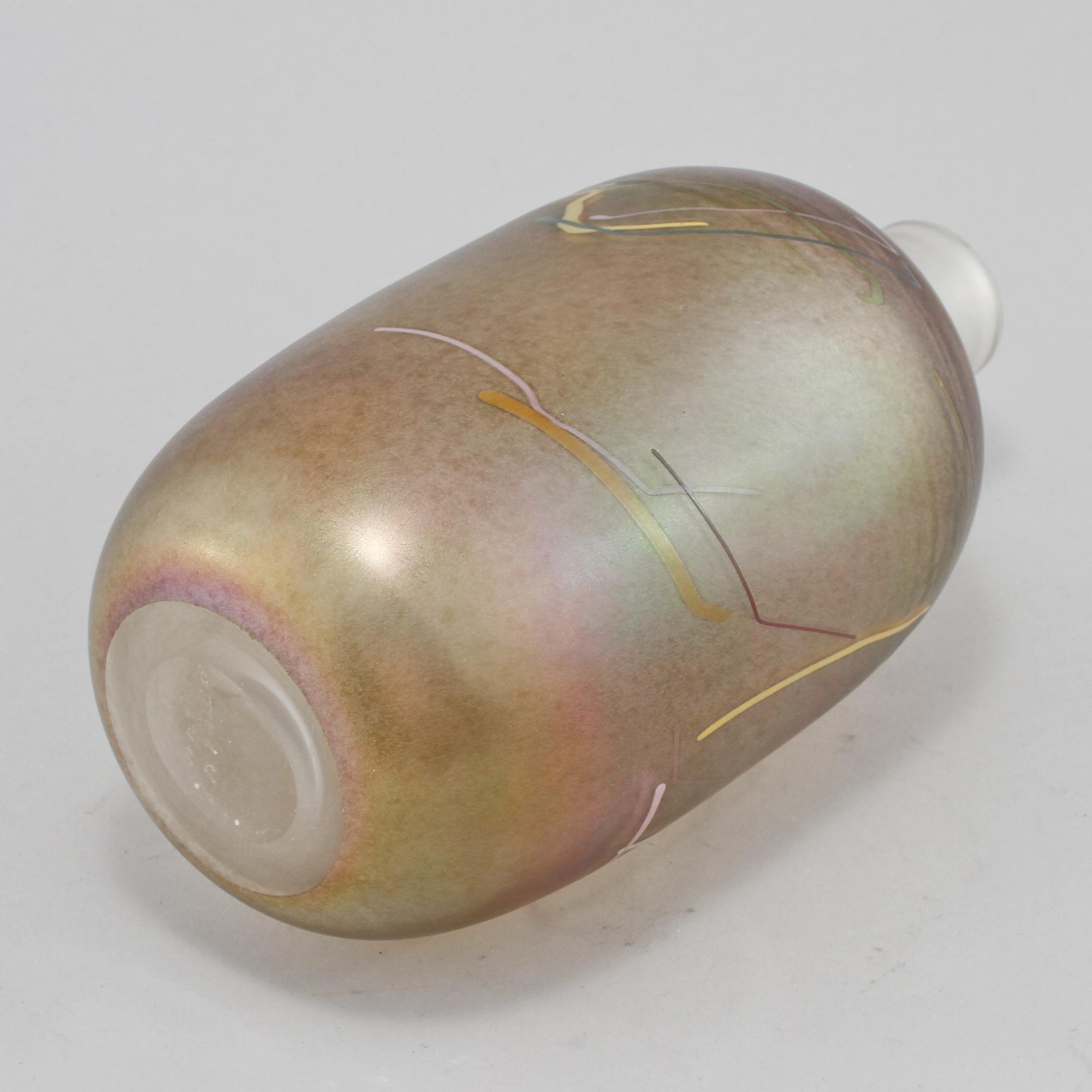 VAS, glas, Bertil Vallien, Boda, Artist Collection, 1900-talets fjärde kvartal.