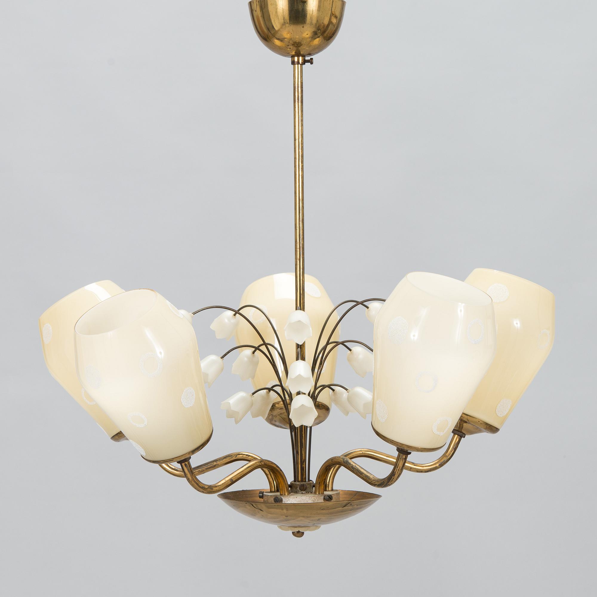 Taklampa, Korumo, 1900-talets mitt.