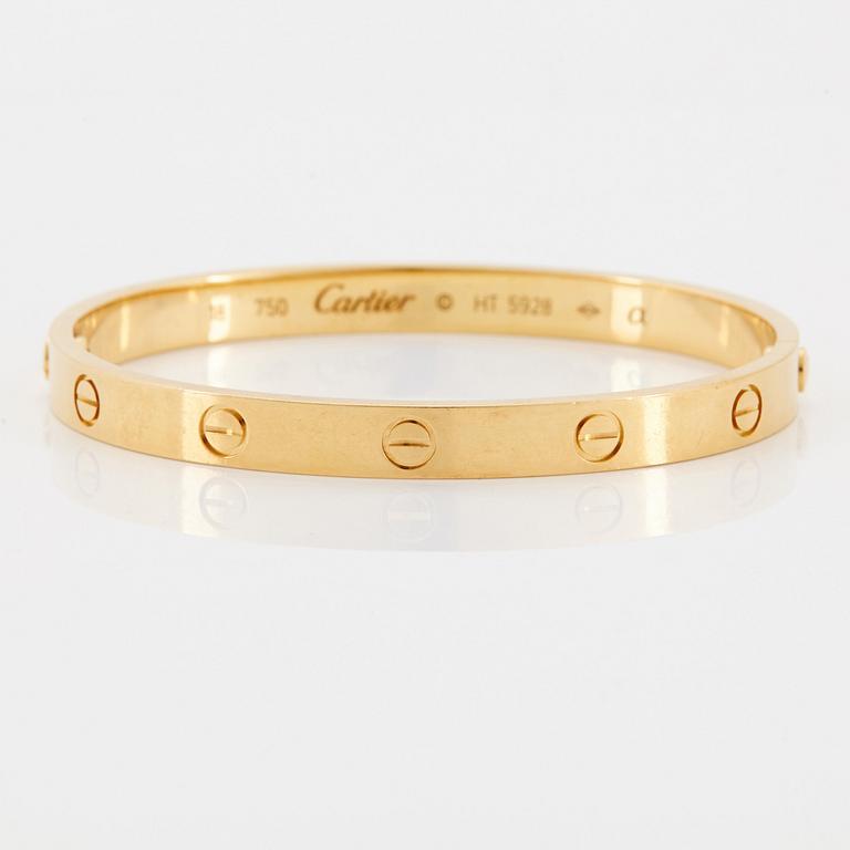 Cartier "Love" armband 18K guld.