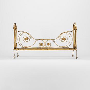 DOCKSÄNG, järn, ca 1900.