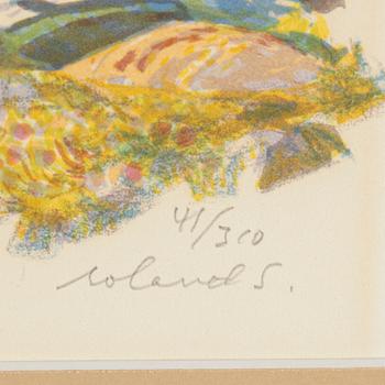 ROLAND SVENSSON, lithograph in colours, signed 41/360.