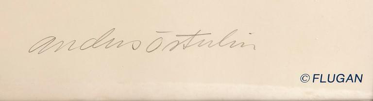 Anders Österlin, poster signerad.