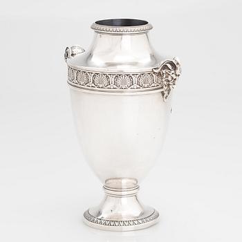 A. Risler & Carré, silver vase, Paris, around 1900.