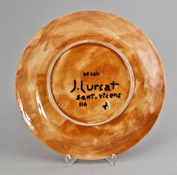 FAT, keramik, Jean Lurcat, Sant Vicens. Sign.