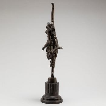 CLAIRE JEANNE ROBERTE COLINET, After. Sculpture, bronze, height 64 cm.