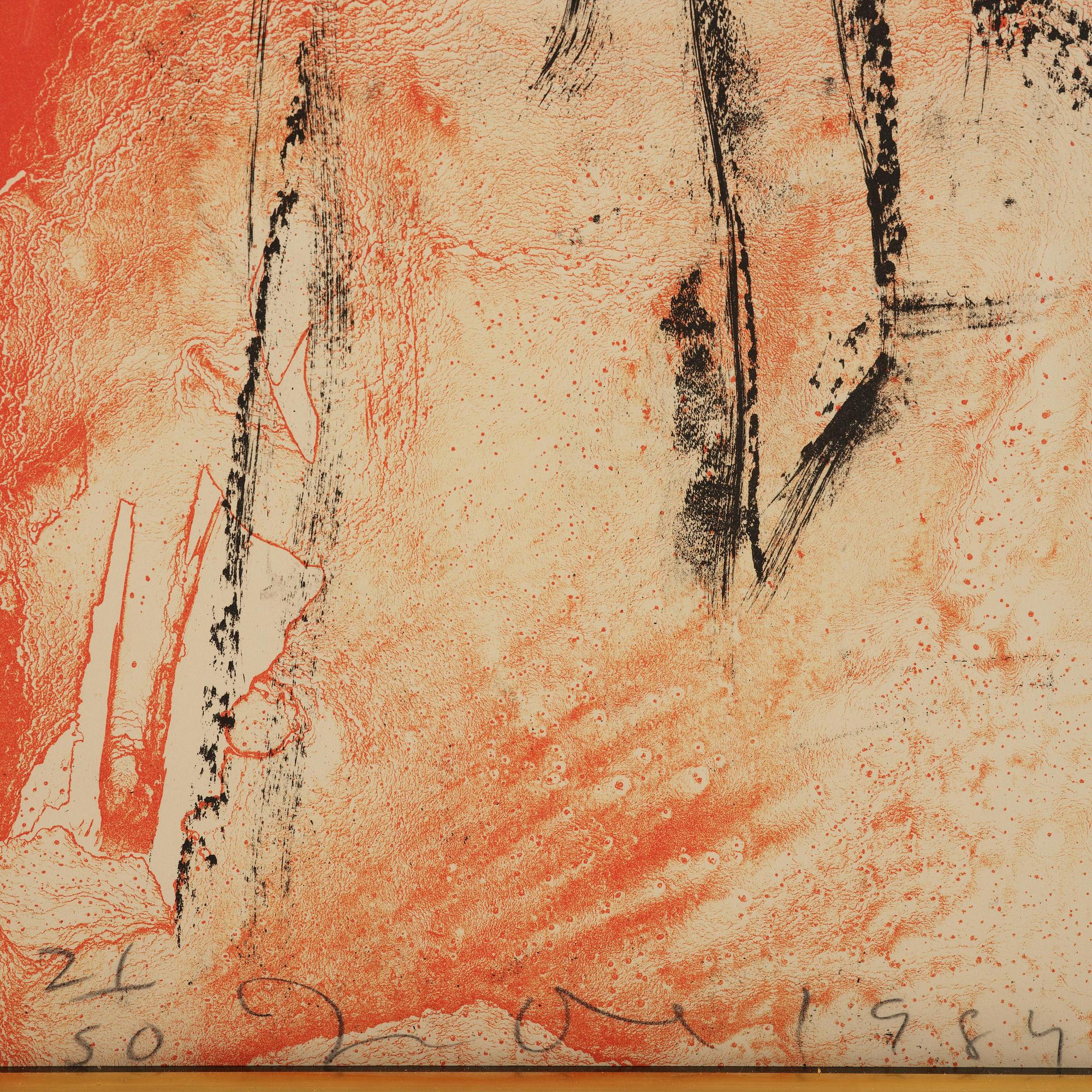 Jim Dine, "A Robe in Los Angeles".