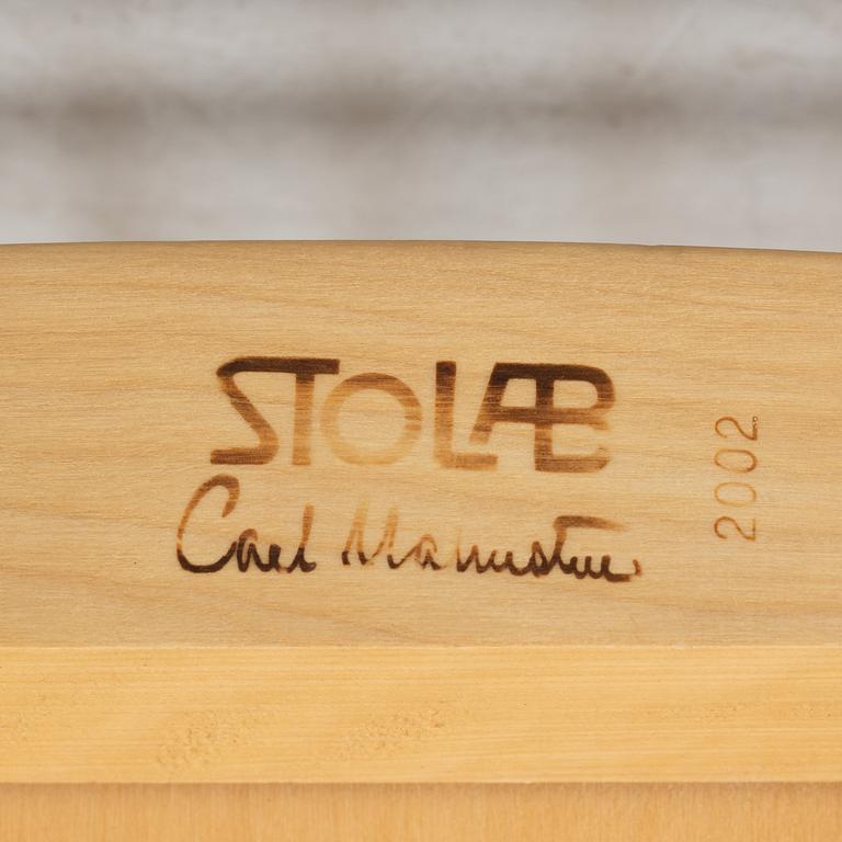 Carl Malmsten, Dining set, 6 pieces, “Vardags”, Stolab, 2002–13.