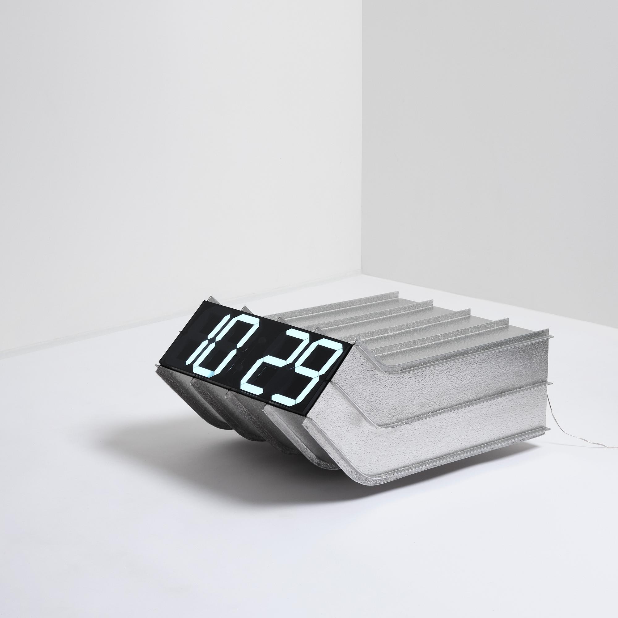 David Taylor, a unique clock, "Floor Clock", Studio Mellösaverken, Sweden, 2025.