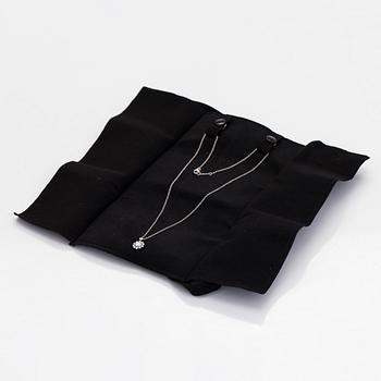 Tiffany & Co, kaulakoru, platinaa ja  briljanttihiottuja timantteja.
