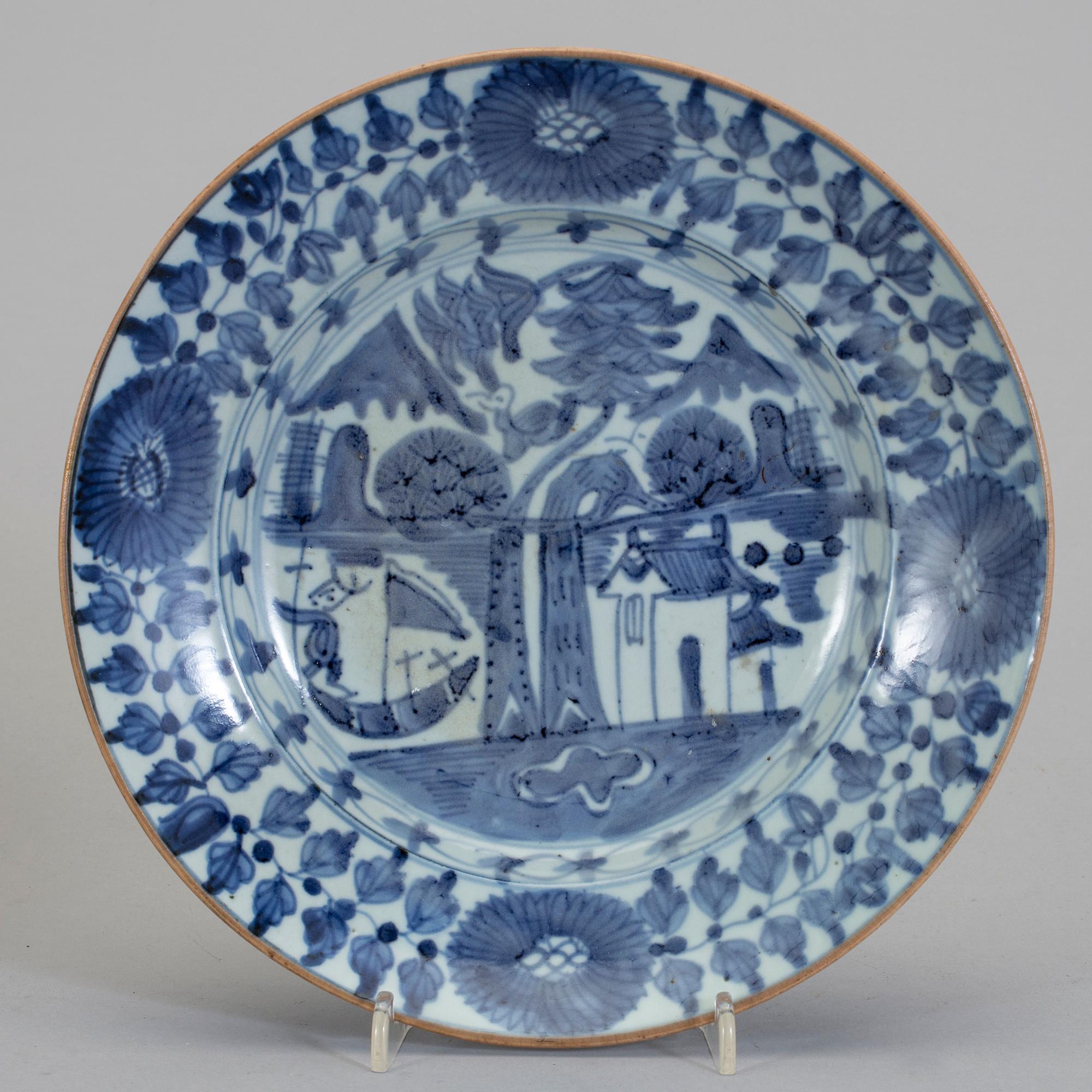 FAT, porslin, Kina, 1800-tal.
