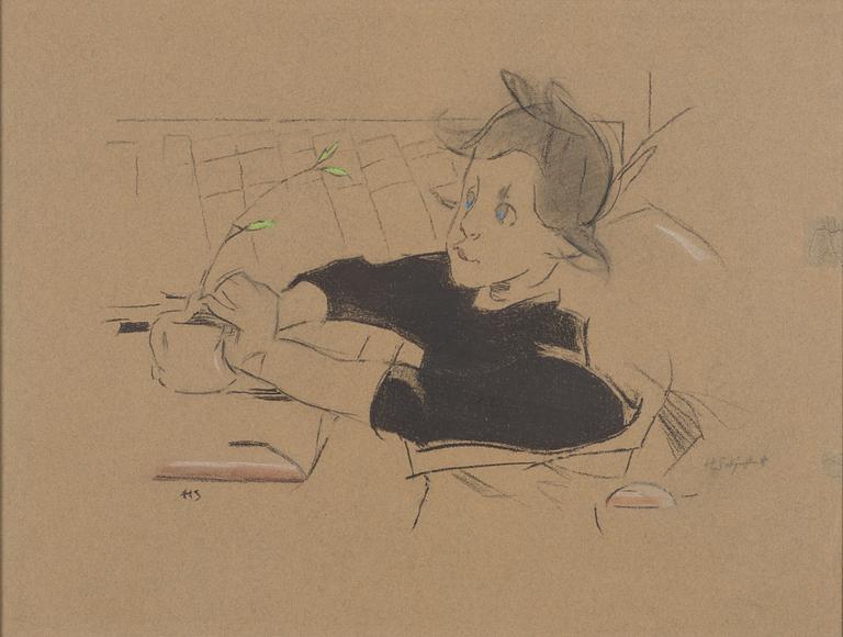 Helene Schjerfbeck, "The Convalescent".