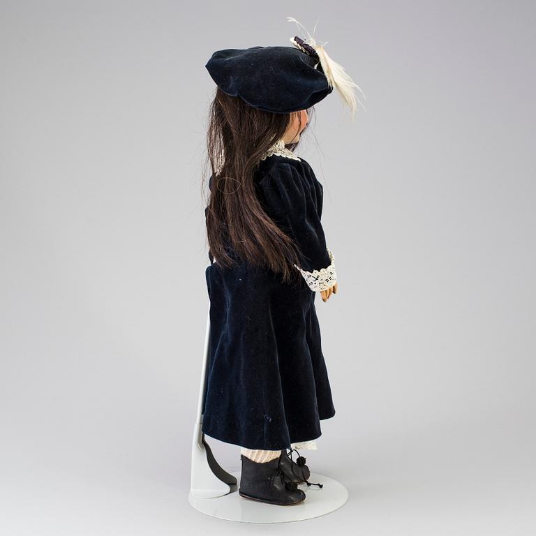 A bisque head doll by S.F.B.J, Paris, France, 1910s.