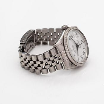 Rolex, Oyster Perpetual Datejust, wristwatch, 35 mm.