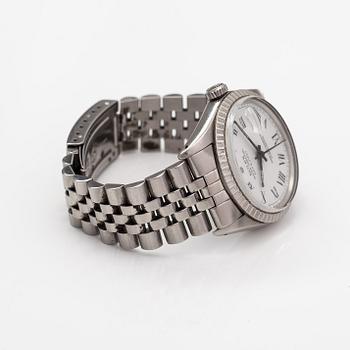 Rolex, Oyster Perpetual Datejust, armbandsur, 35 mm.