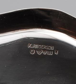 FAT, 2 st, silver, K. Andersson, Stockholm 1911/1920. Vikt ca 548 gram.