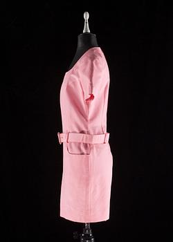 A pink silk dress by Christian Lacroix.