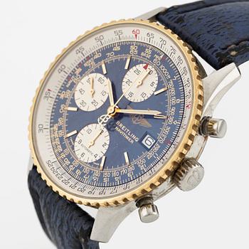 Breitling, Old Navitimer II, wristwatch, chronograph, 41.5 mm.