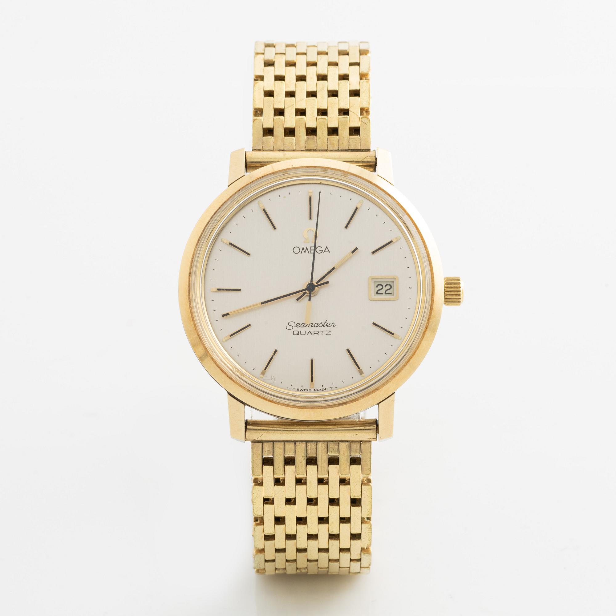 Omega, Seamaster, armbandsur, 36 mm.