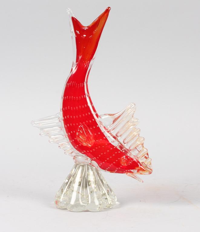 FIGURIN, glas, 1900-tal.