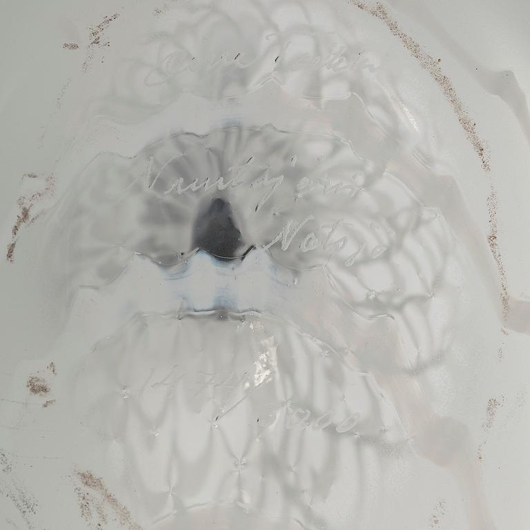 Oiva Toikka, A glass bird 'Species of tern', signed Oiva Toikka Nuutajärvi Notsjö 1474/3000.
