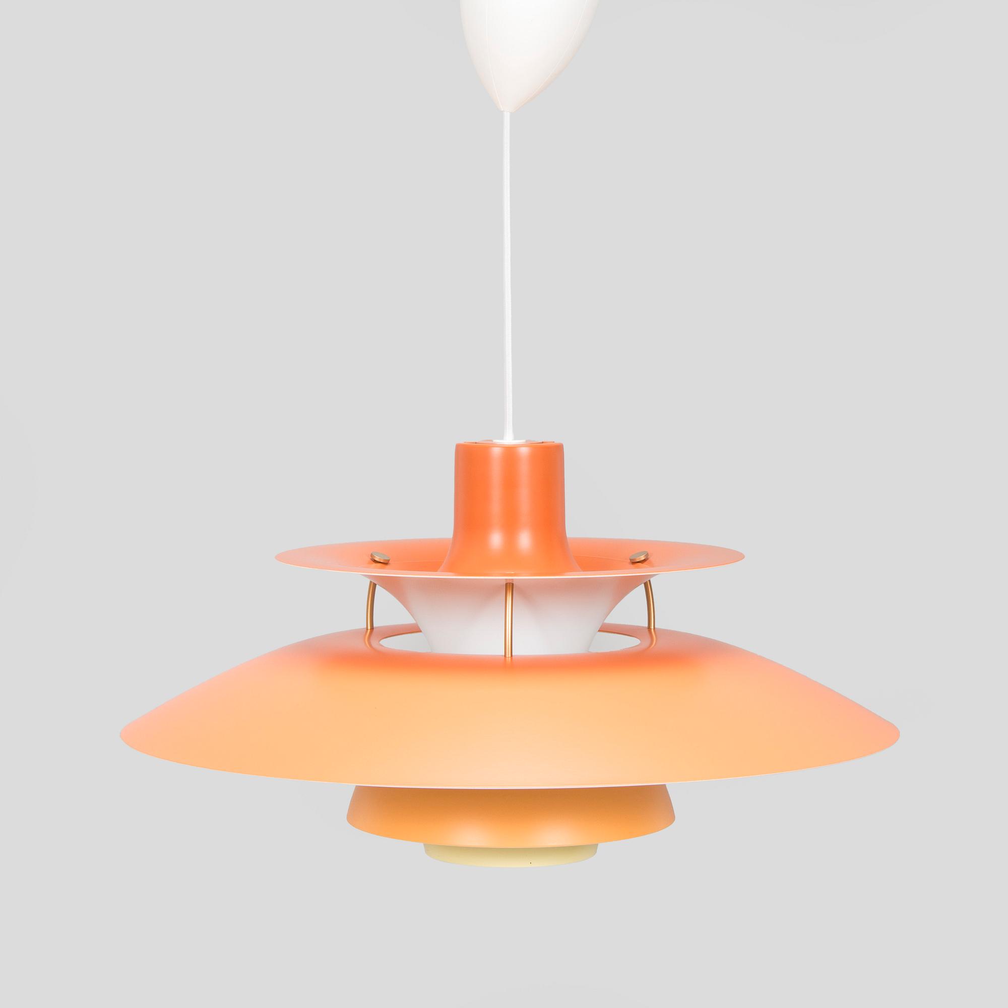 Poul Henningsen, A 'PH5' pendant light, Louis Poulsen, Denmark.