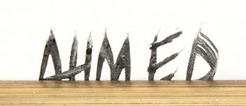 Ahmed Said, lack på duk Tingatinga-måleri, signerad.