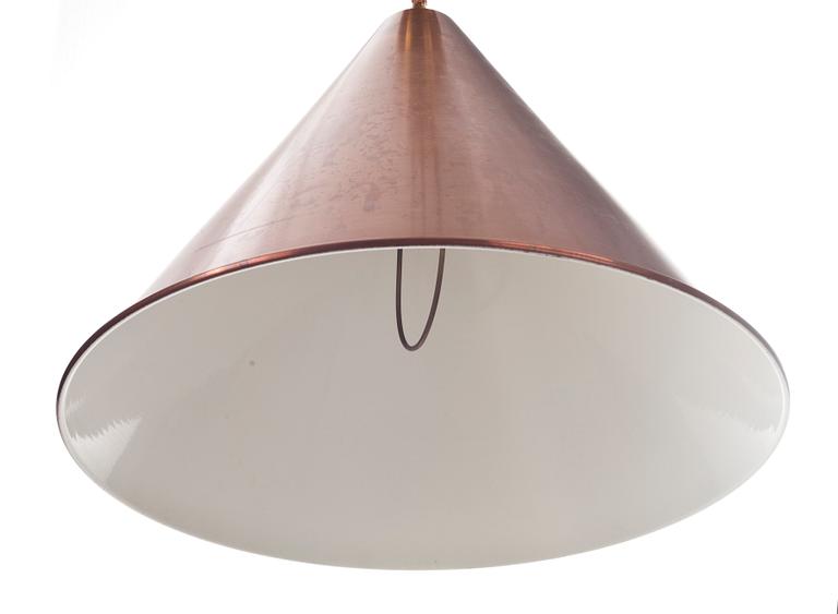 TAKLAMPA, "Biljard". Formgiven av Arne Jacobsen.