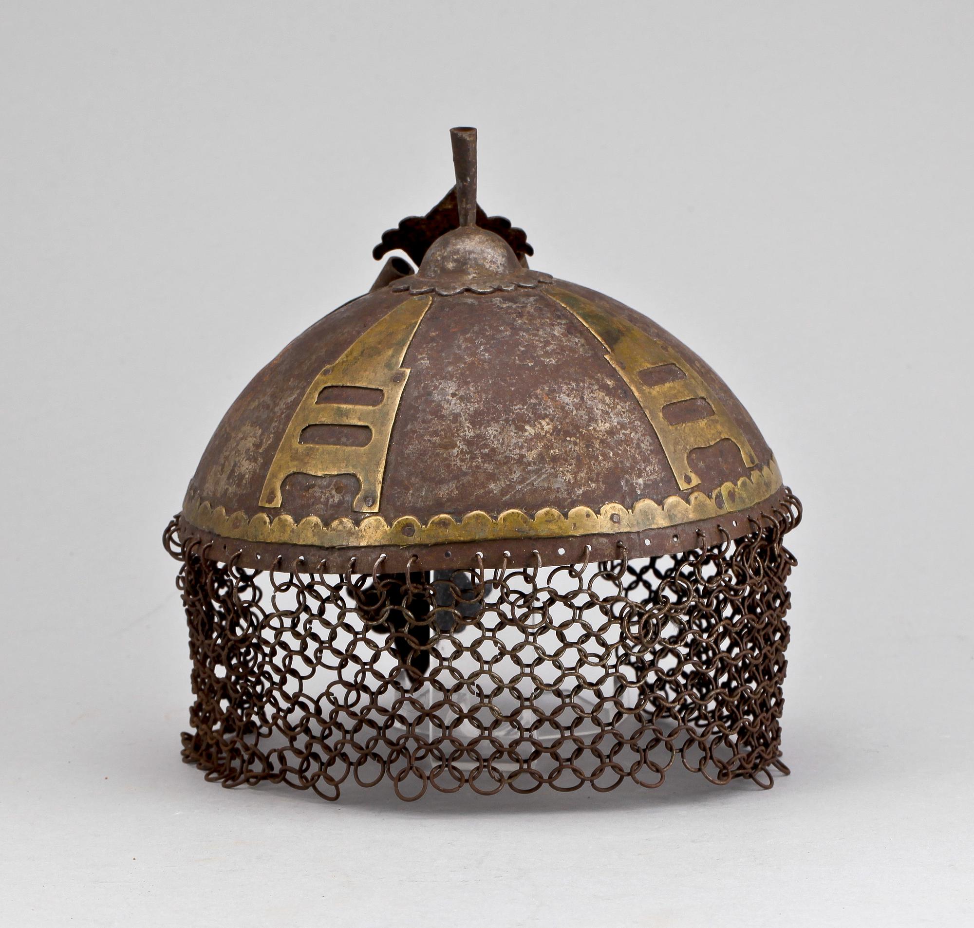 HJÄLM sk "Khula Khud", Indopersisk 1800-tal.