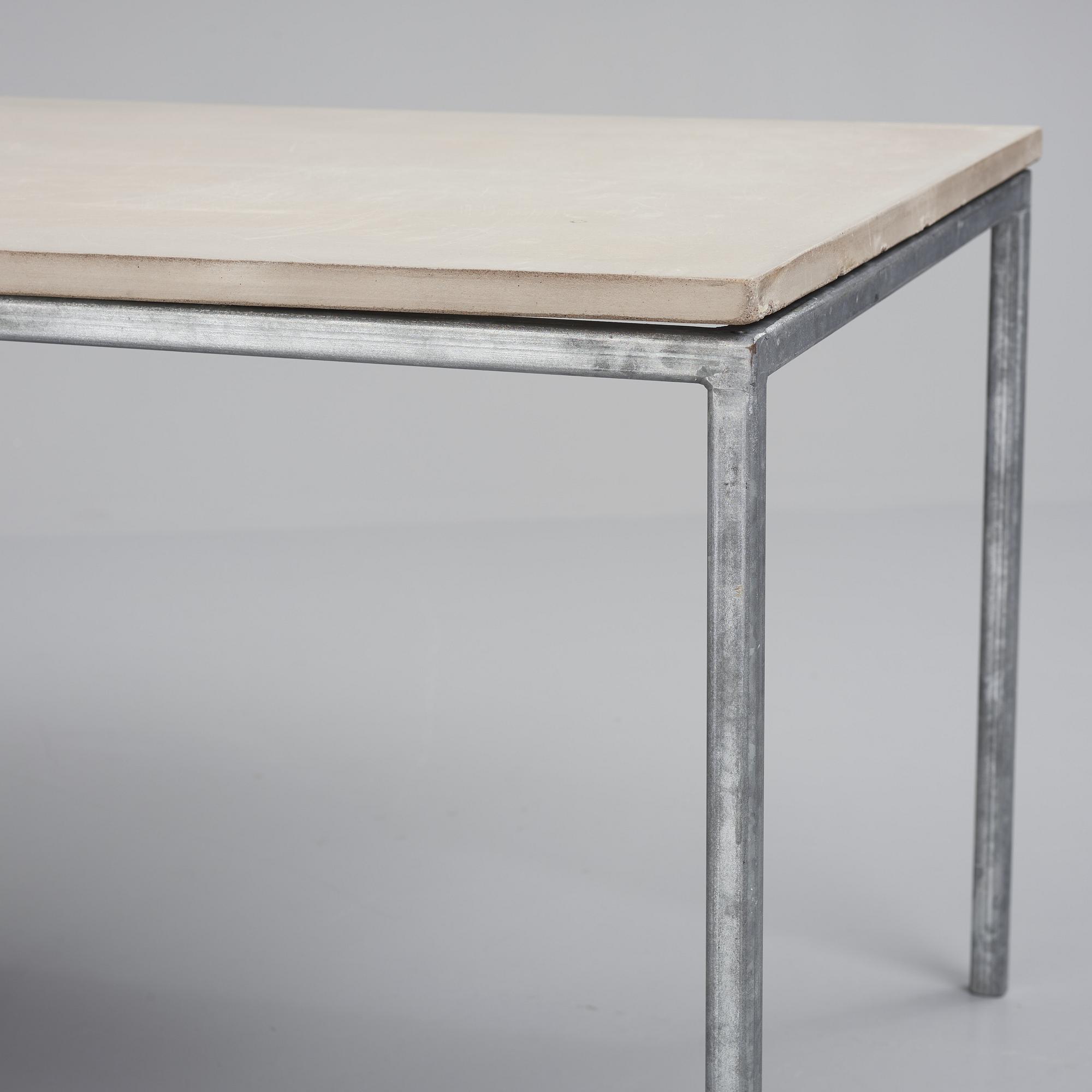 A concrete contemporary table from R.O.O.M.