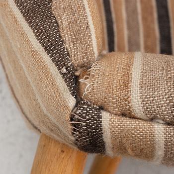 Nanna Ditzel, a lounge chair, AP 26, Anker Pedersen's furniture factory, mid-20th Century.