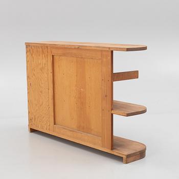 Nordiska Kompaniet, sports cabin furniture, bookcase with cabinets, "Lovö", 1930s/40s.