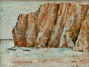 606. Olavi Vaarula, "STEEP SEA SHORE .".