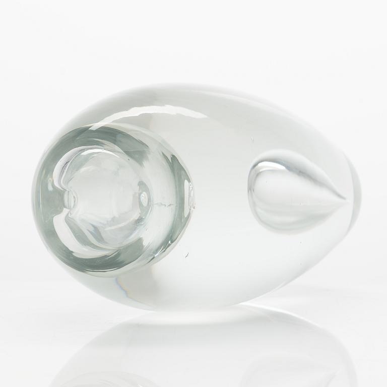 Timo Sarpaneva, a 'Teardrop' sculpture, model 3575, signed Timo Sarpaneva Iittala -55.
