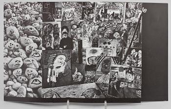 UTSTÄLLNINGSKATALOG, signerad Jean Van Swaanswijk Lucebert, 1960-tal.