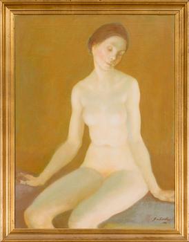 GEORGES VON SWETLIK, NUDE STUDY.