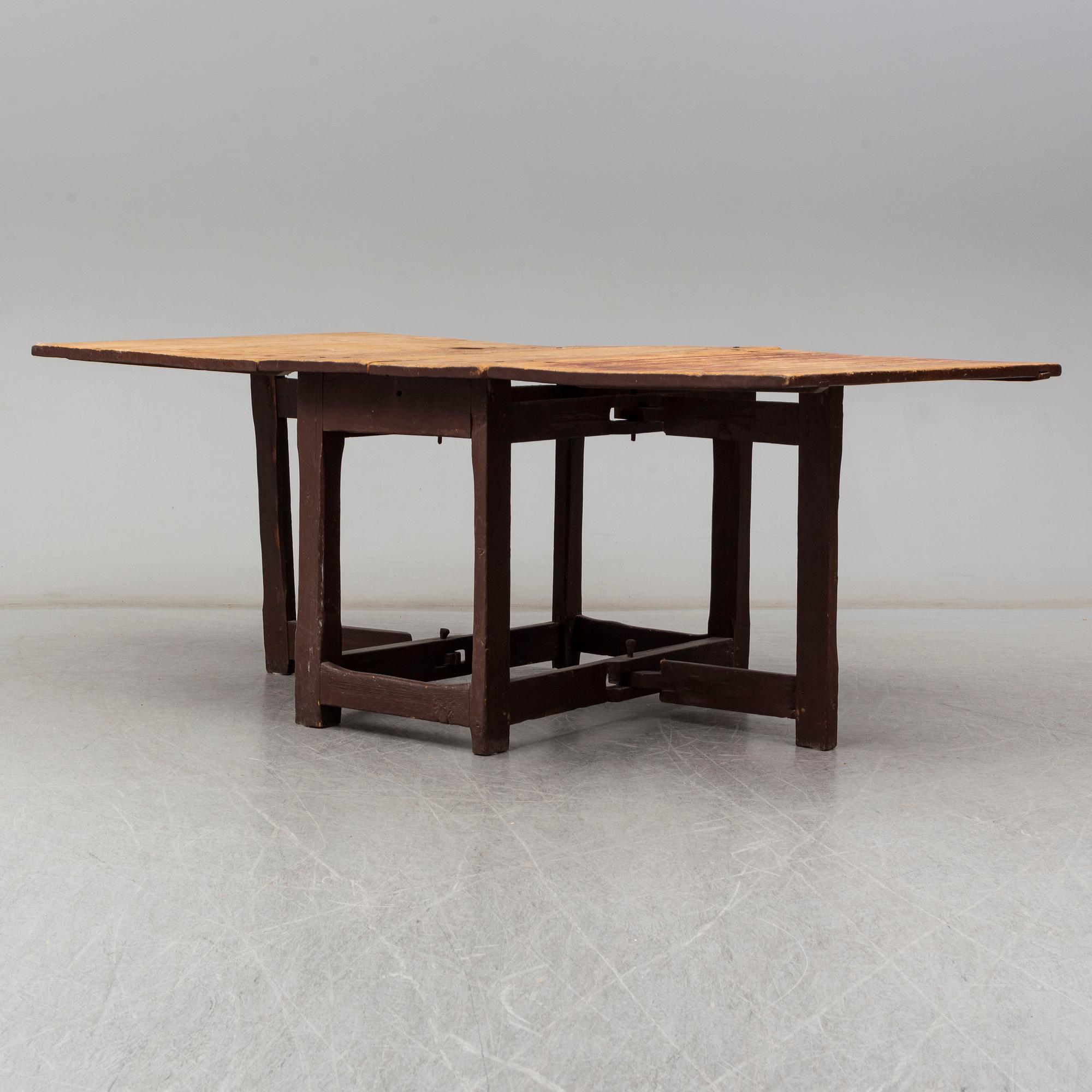 SLAGBORD, 1800-talets mitt.