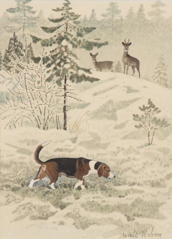 Harald Wiberg, Beagle and Deer.