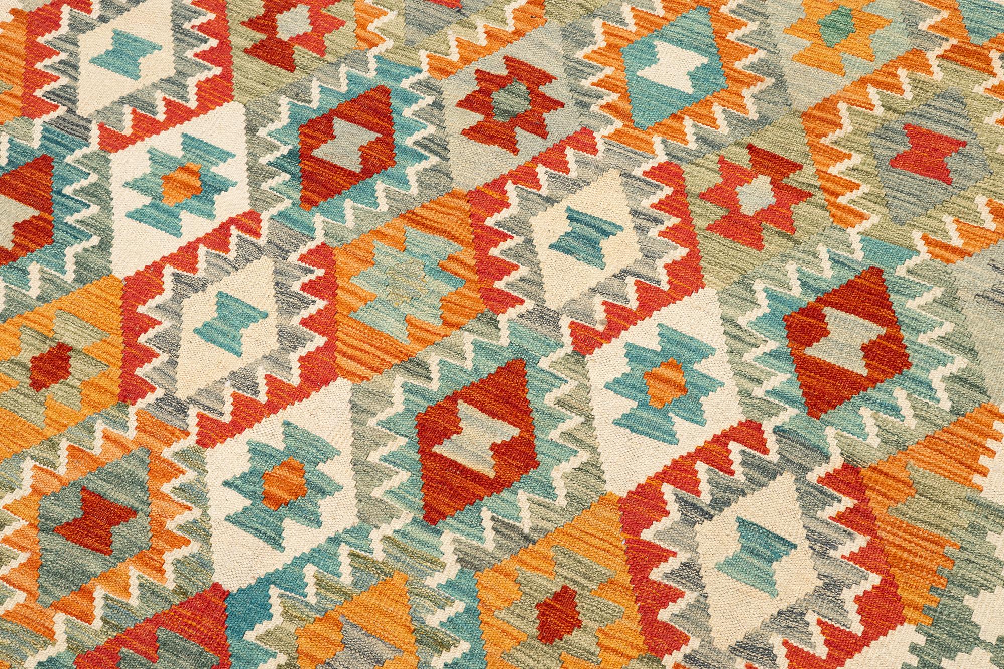 Kelim, modern, approx. 250 x 170 cm.