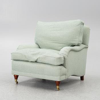 A Howard model armchair, contemporary.