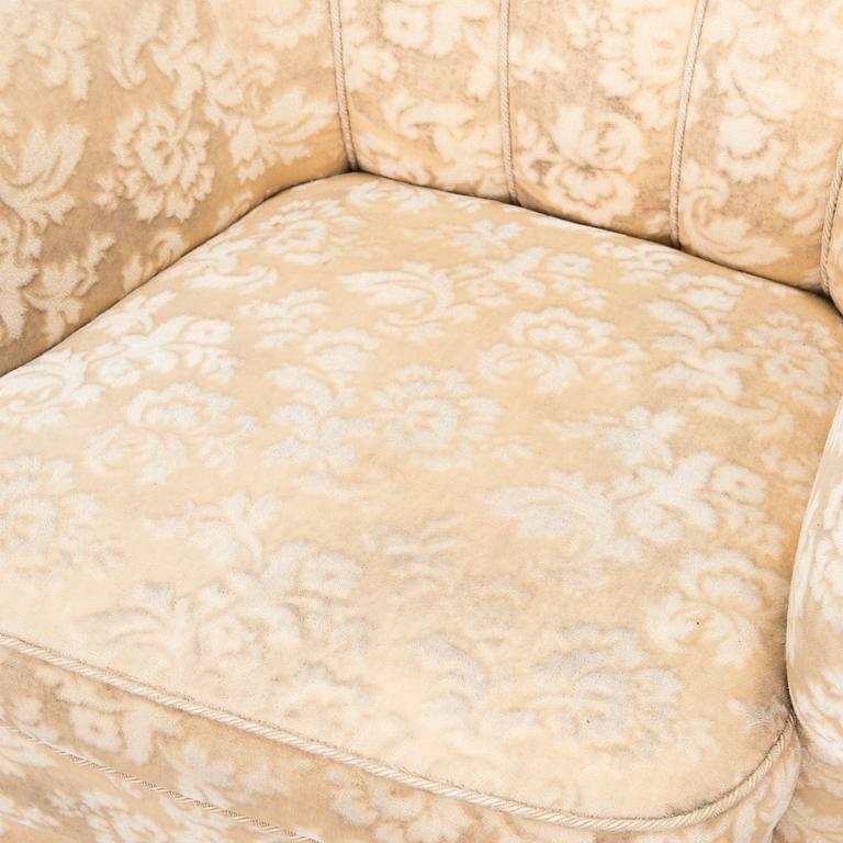 A mid-20th century armchairs.