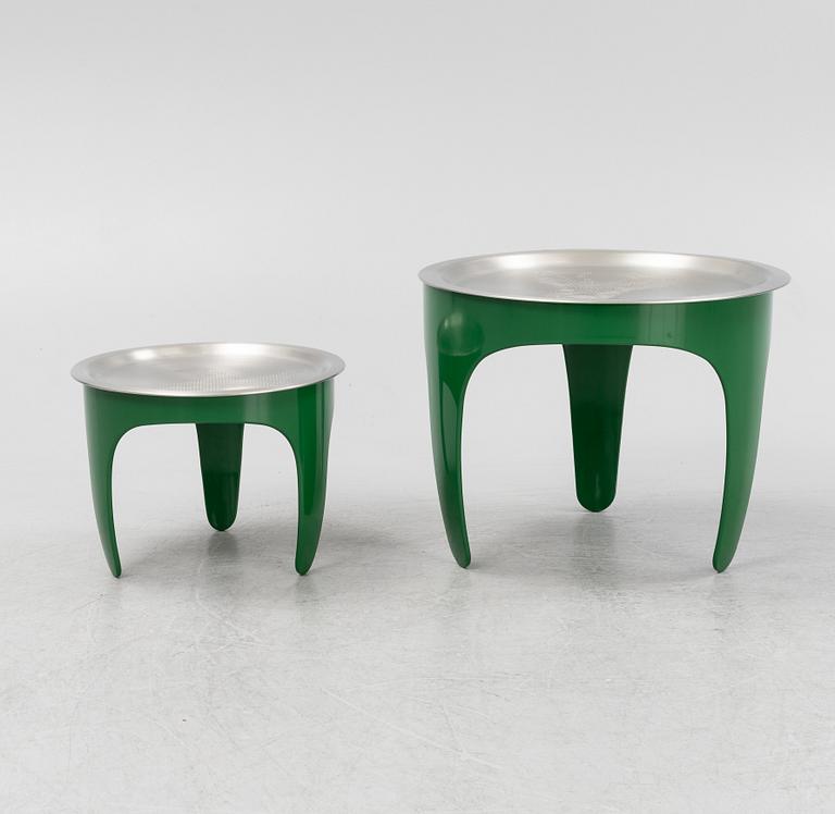 Margot Barolo & Märta Friman, two traytables, Limited edition. Firma Svenskt Tenn, 2005.